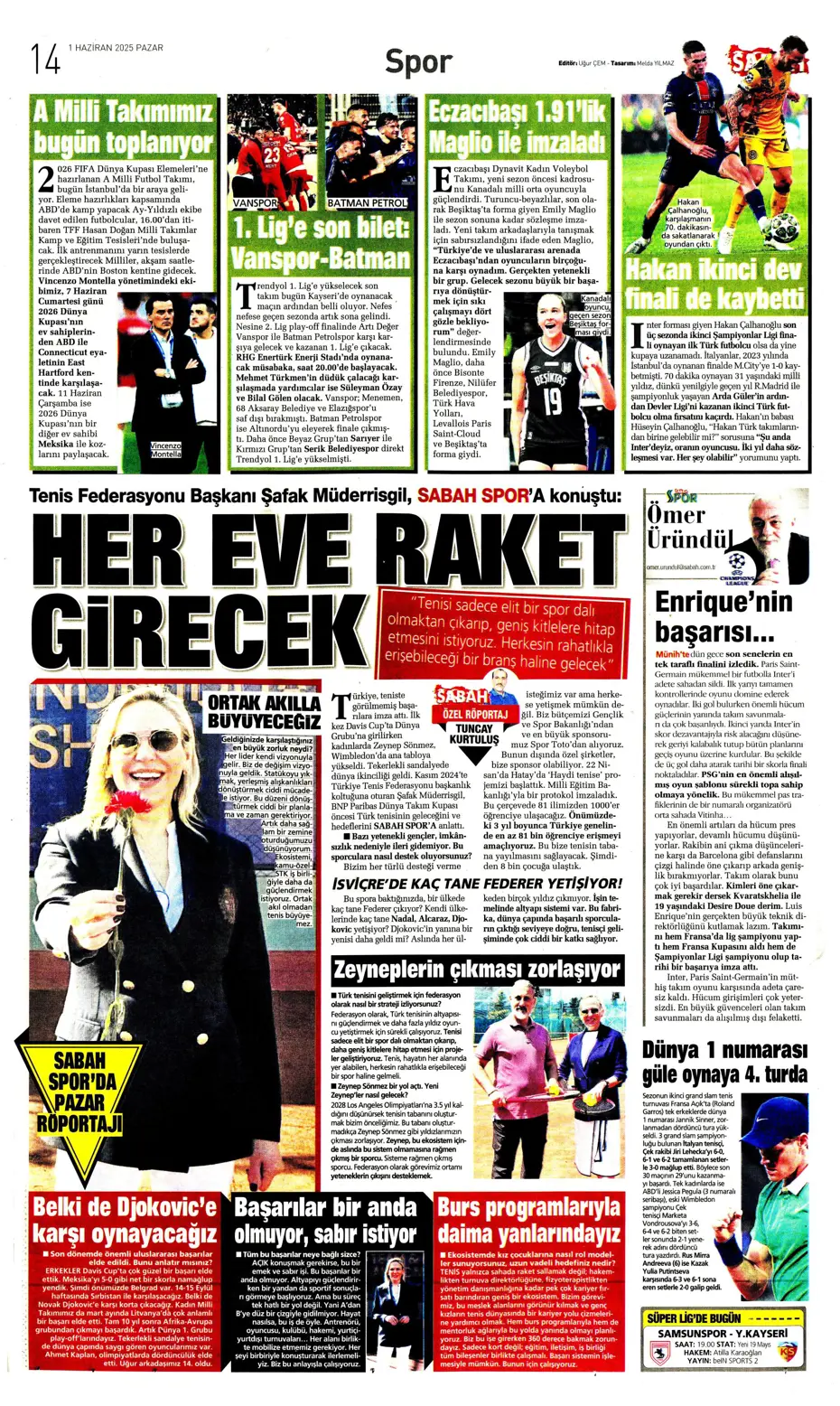 "Galatasaray'dan Lewandowski bombası" | Sporun manşetleri - 27