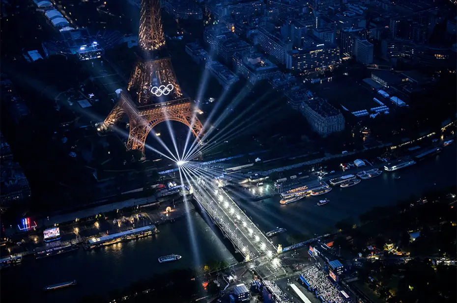 2024 Paris Olimpiyatları: Açılış töreninden kareler - 30