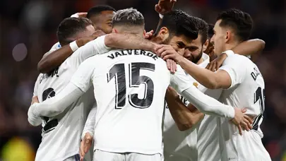 Real Madrid evinde farklı kazandı