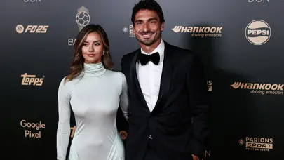Mats Hummels, Victoria's Secret mankeni Nicola Cavanis'le birlikte: Ballon d'Or'da boy gösterdiler