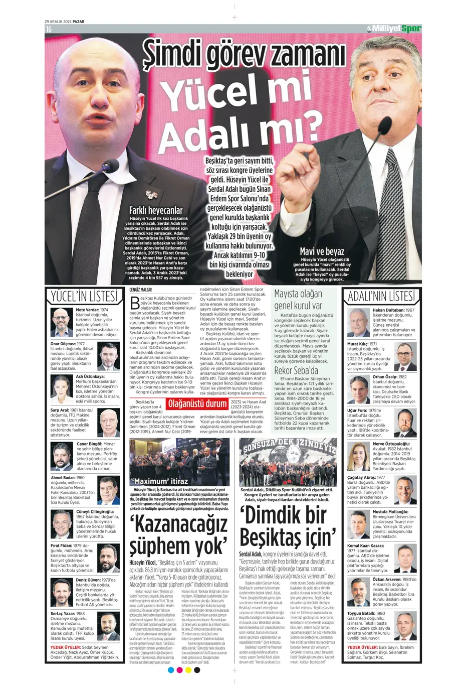 "Mikautadze'de sona doğru" | Sporun manşetleri (29 Aralık 2024) - 23