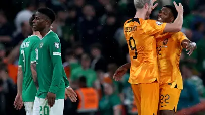Garip maç geldi çattı: İrlanda, EURO 2024 için Hollanda'ya yenilmek zorunda