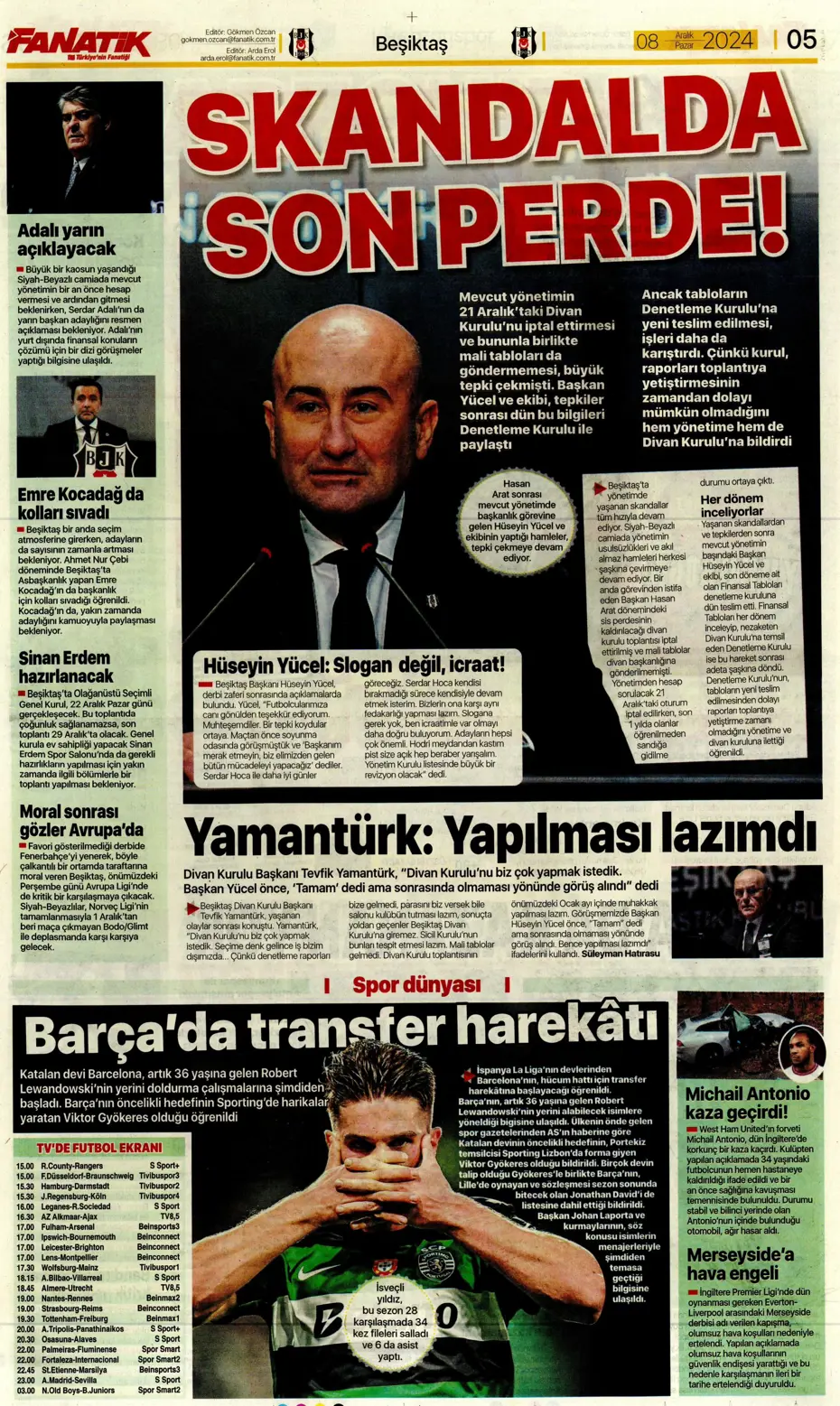 "Derbider Mourinho" | Sporun manşetleri - 6 "Derbider Mourinho" | Sporun manşetleri - 6