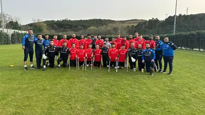 Ampute Milli Takımı İstanbul'da kampa girdi