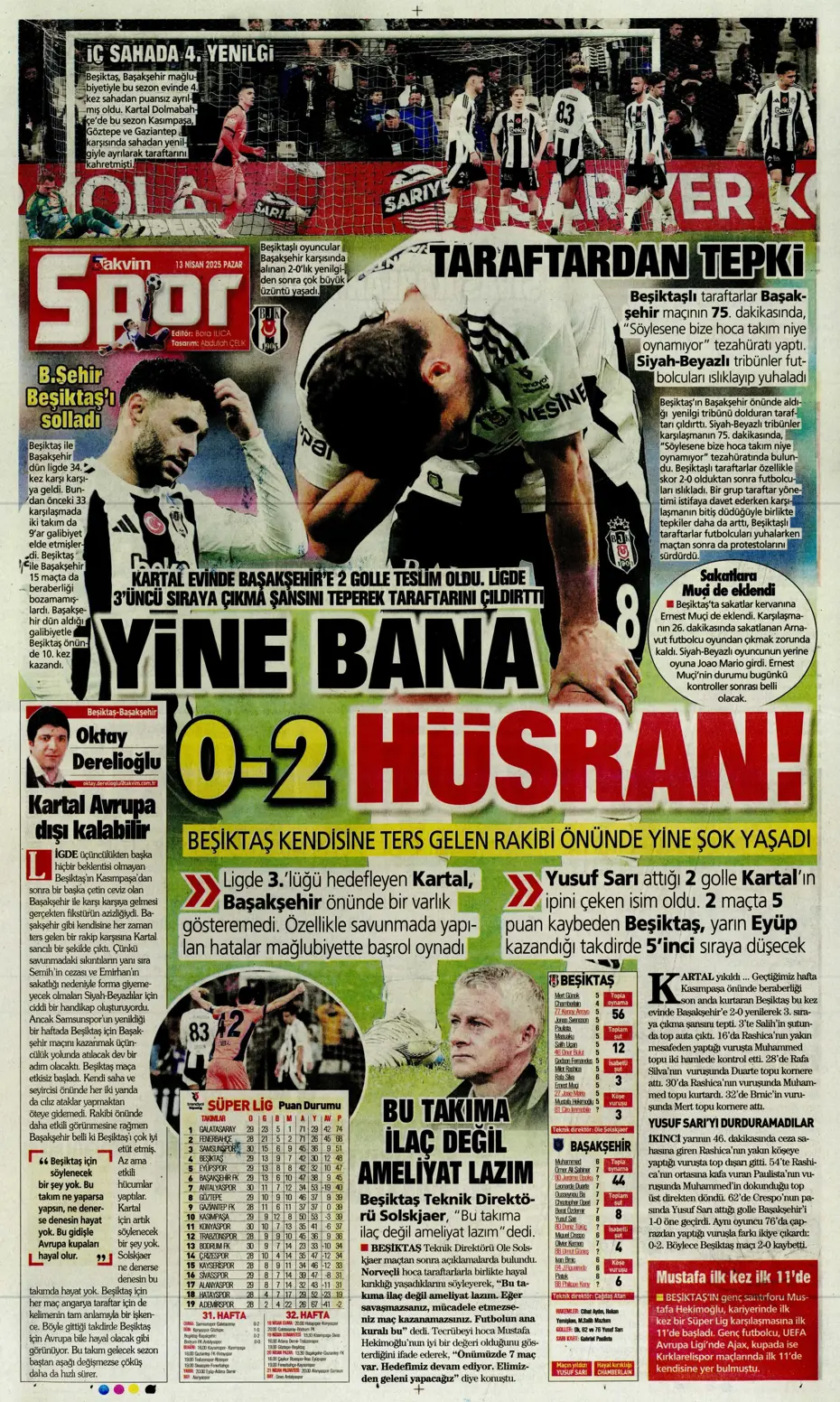 "Dzeko'nun yerine Müller" | Sporun manşetleri - 38