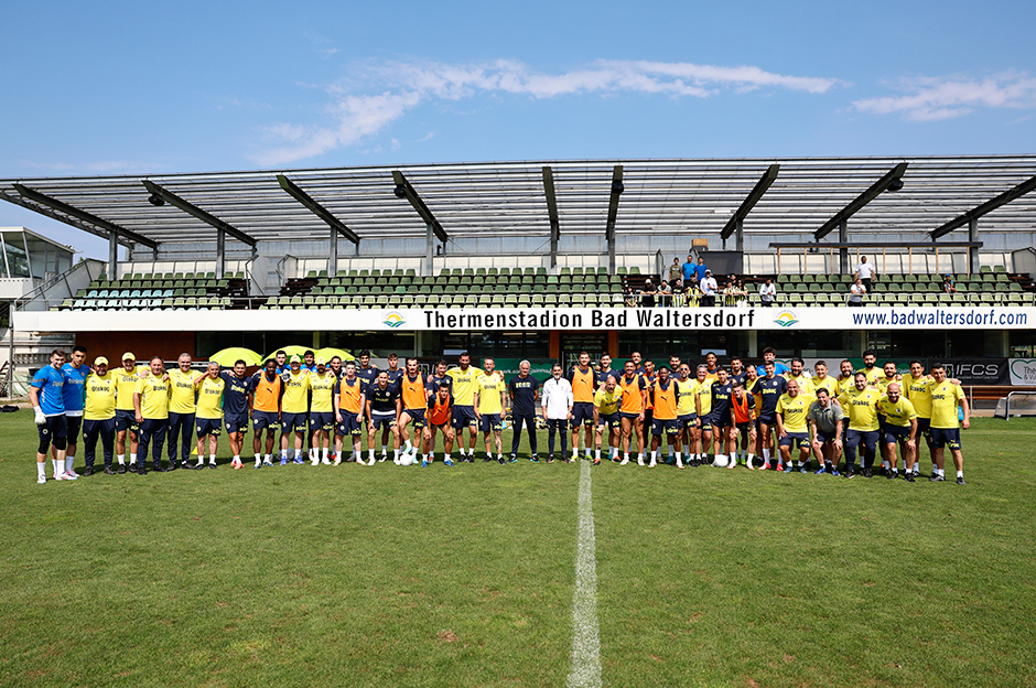 Fenerbahçe, Avusturya kampında son idmanını yaptı