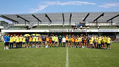 Fenerbahçe, Avusturya kampında son idmanını yaptı