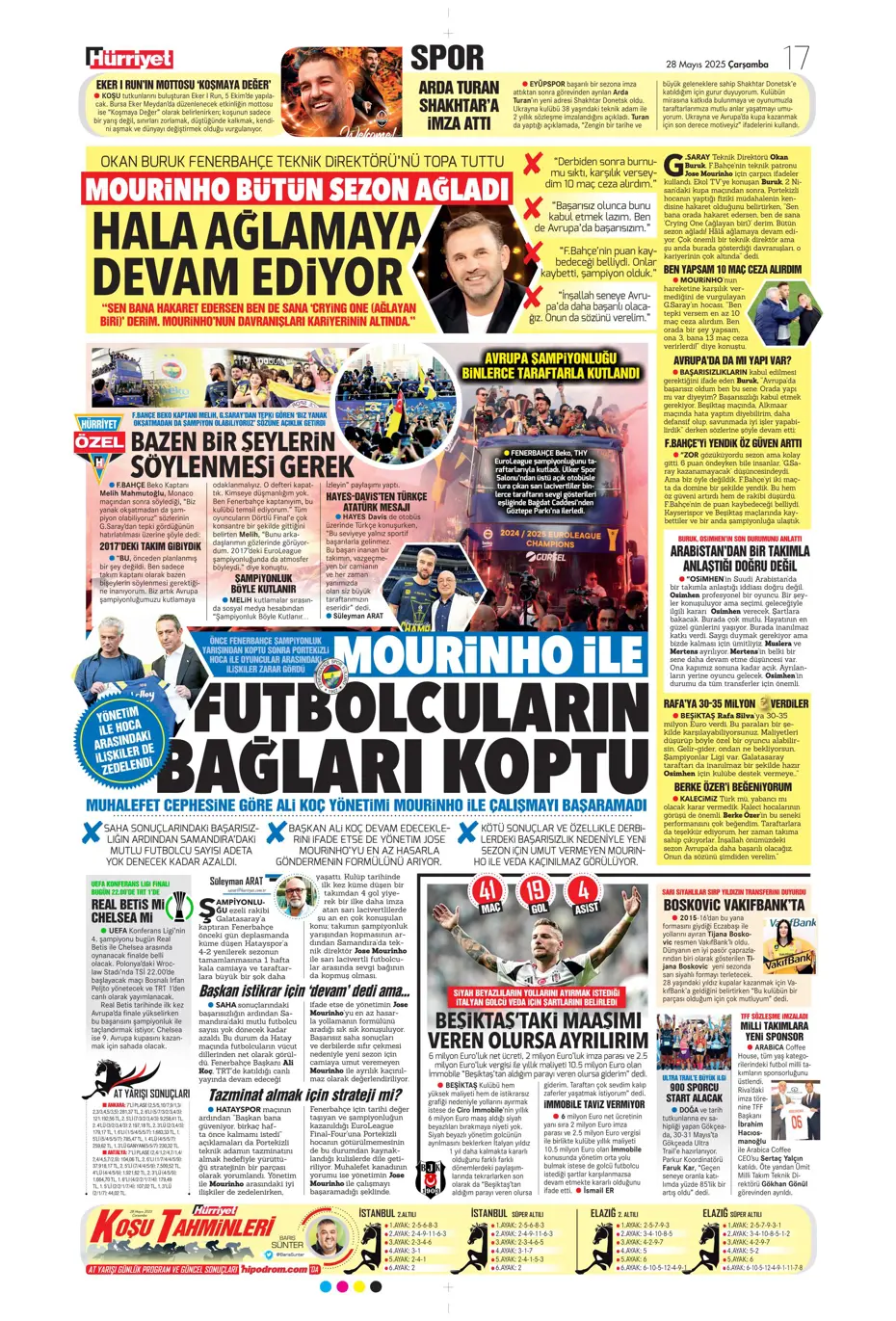 "Bernardo Silva'dan Aslan'a mesaj" | Sporun manşetleri - 15