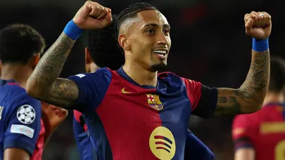 Raphinha gollerine devam ediyor: Messi'nin rekoru kırılabilir