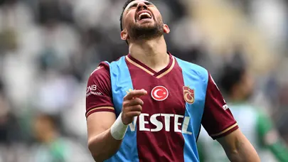 Trabzonspor'da büyük talihsizlik! Trezeguet maça dakikalar kala sakatlandı