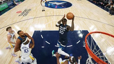 Julius Randle'dan double-double: Minnesota seriyi eşitledi