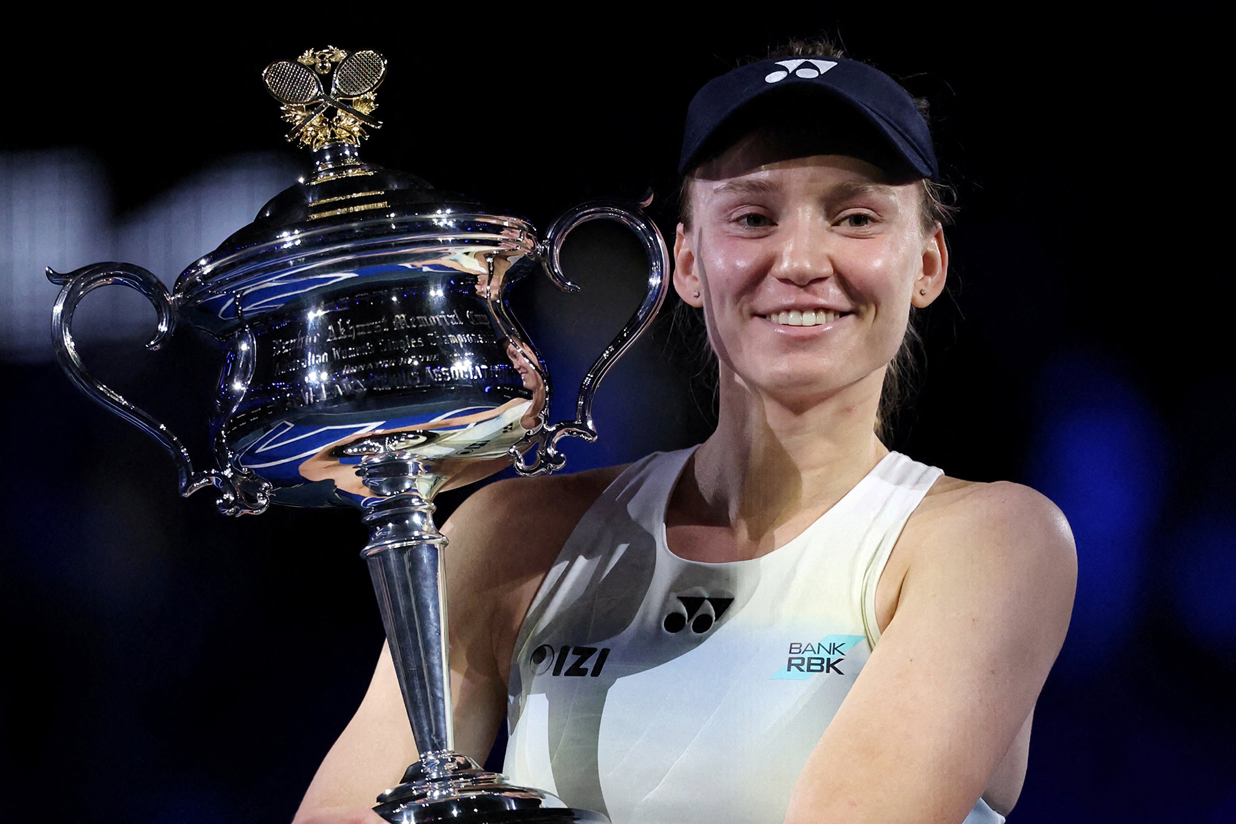 Avustralya Açık tek kadınlarda şampiyon Elena Rybakina