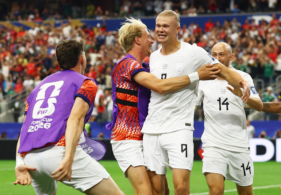 Erling Haaland Norveç formasıyla