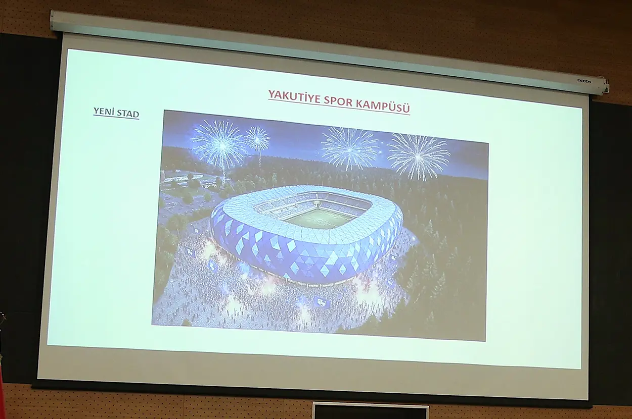 Yeni stadyum projesi ortaya çıktı: Dış görünüşü tescillendi