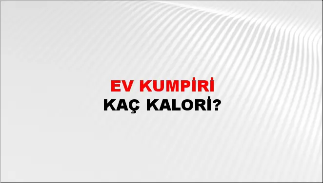 Ev Kumpiri Ev Kumpiri