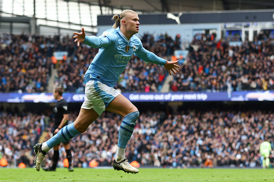 Galibiyeti Erling Haaland getirdi: Manchester City seriyi sürdürdü