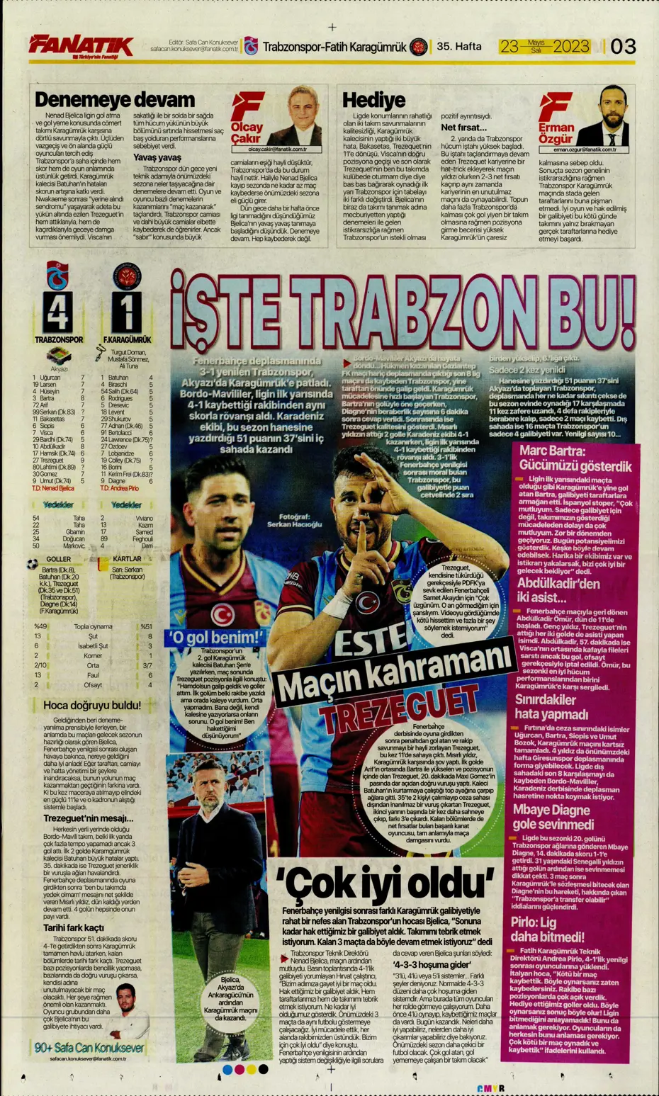 "Aslan'dan Devler Ligi hamlesi" | Sporun Manşetleri - 7 "Aslan'dan Devler Ligi hamlesi" | Sporun Manşetleri - 7