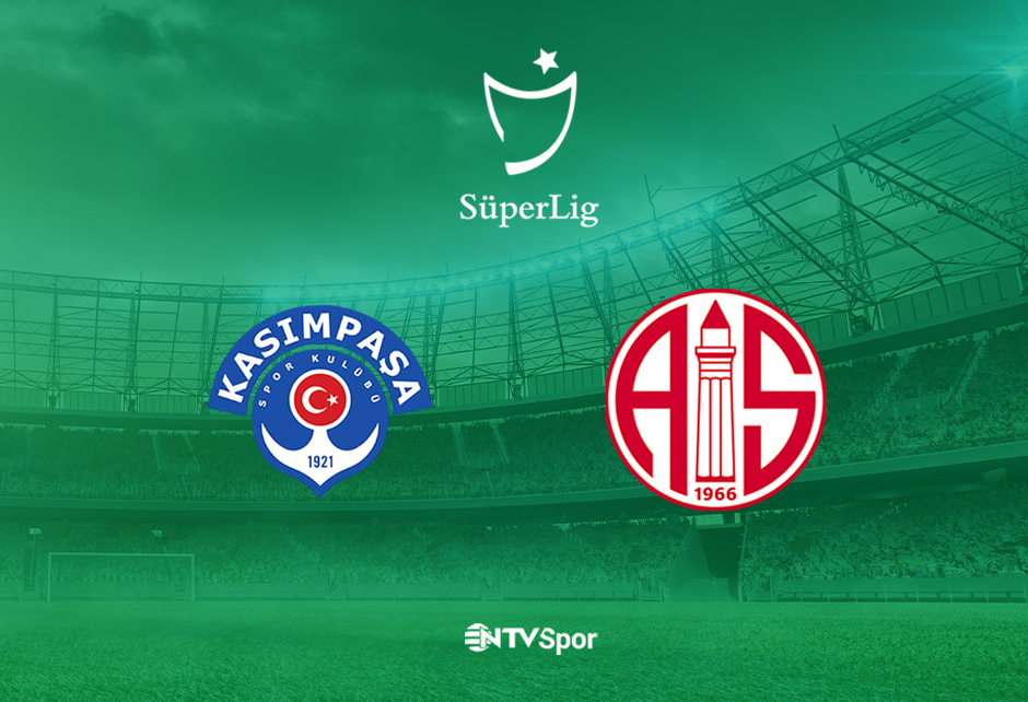 Kasımpaşa-Antalyaspor (Canlı anlatım)