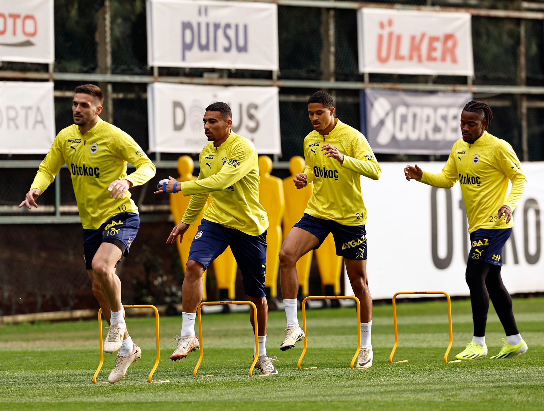 Fenerbahçe'de Union SG maçı hazırlıkları devam etti