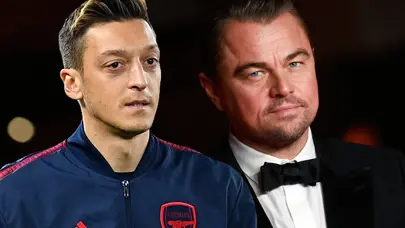 Mesut Özil'in Leonardo DiCaprio'ya verdiği cevap gündem oldu