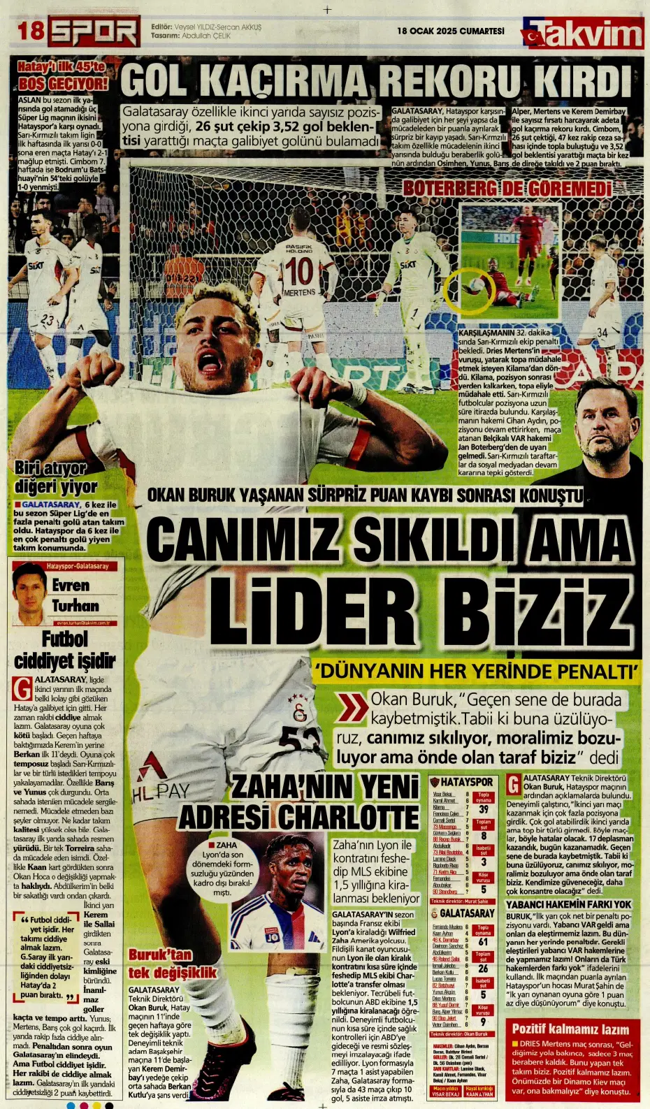 "Diego Carlos'u F.Bahçe kaptı!" | Sporun manşetleri (18 Ocak 2025) - 26 "Diego Carlos'u F.Bahçe kaptı!" | Sporun manşetleri (18 Ocak 2025) - 26