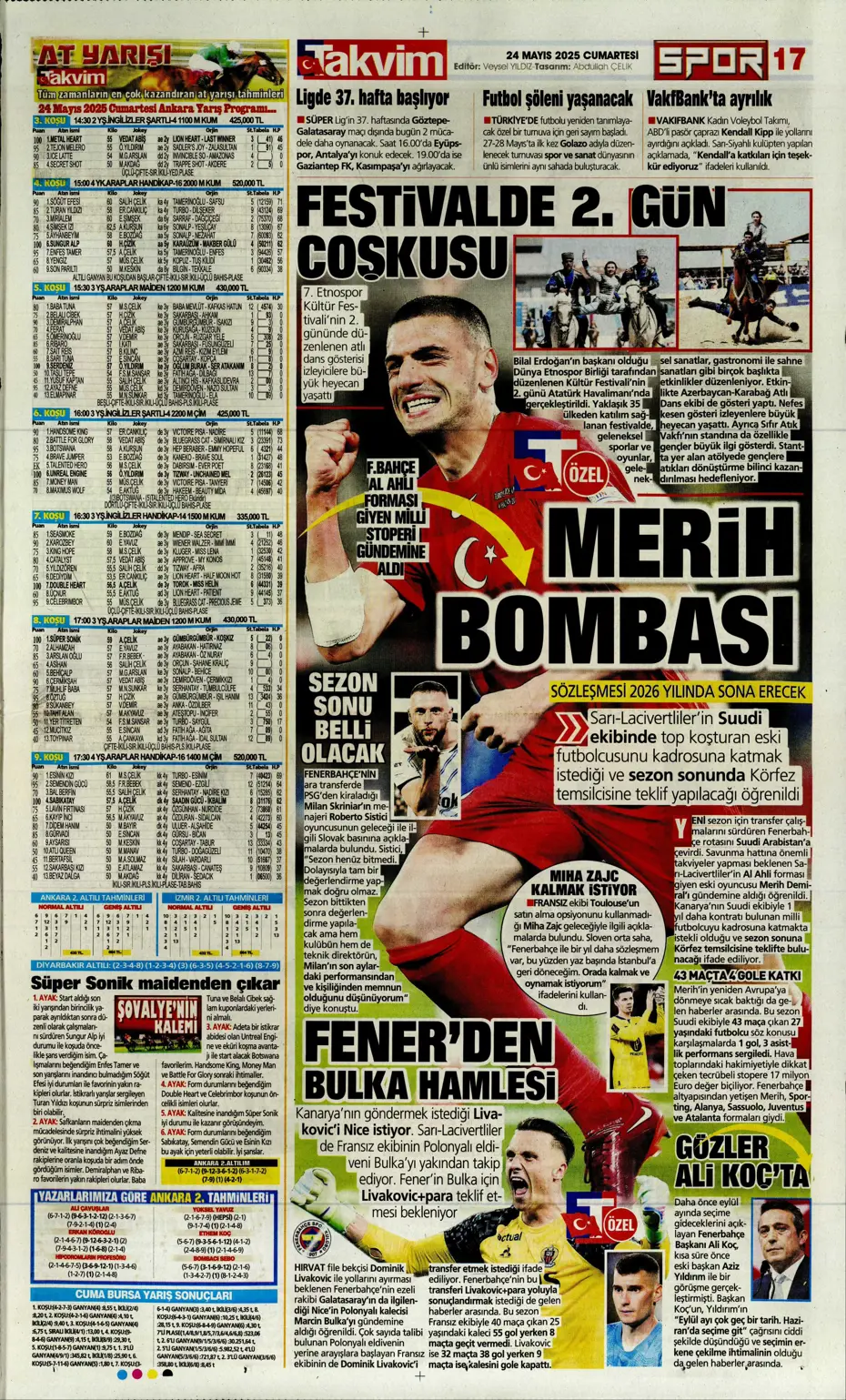 "Final-Four'da Fenerbahçe destanı" | Sporun manşetleri - 29