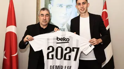 Beşiktaş resmen açıkladı: Sözleşmesi uzatıldı