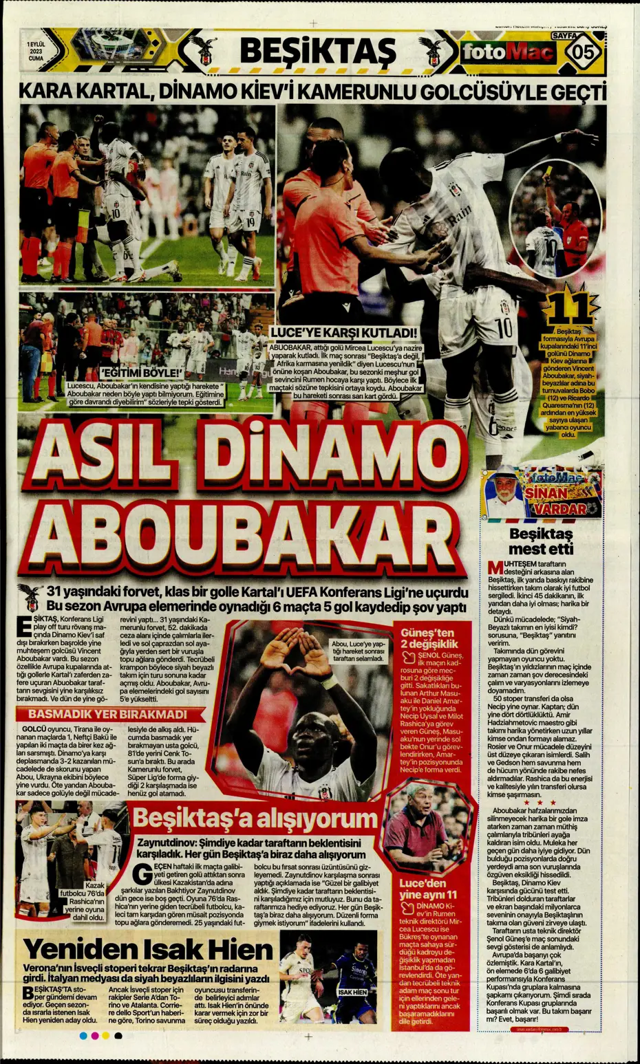 "Sergio Ramos'a '2 Eylül'e kadar cevabını ver' resti" | Sporun manşetleri (1 Eylül 2023) - 16 "Sergio Ramos'a '2 Eylül'e kadar cevabını ver' resti" | Sporun manşetleri (1 Eylül 2023) - 16