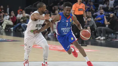 Anadolu Efes'ten Beşiktaş'a 15 sayı fark