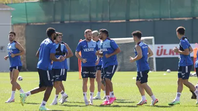 Beşiktaş maçı öncesi yeni transfer de idmanda