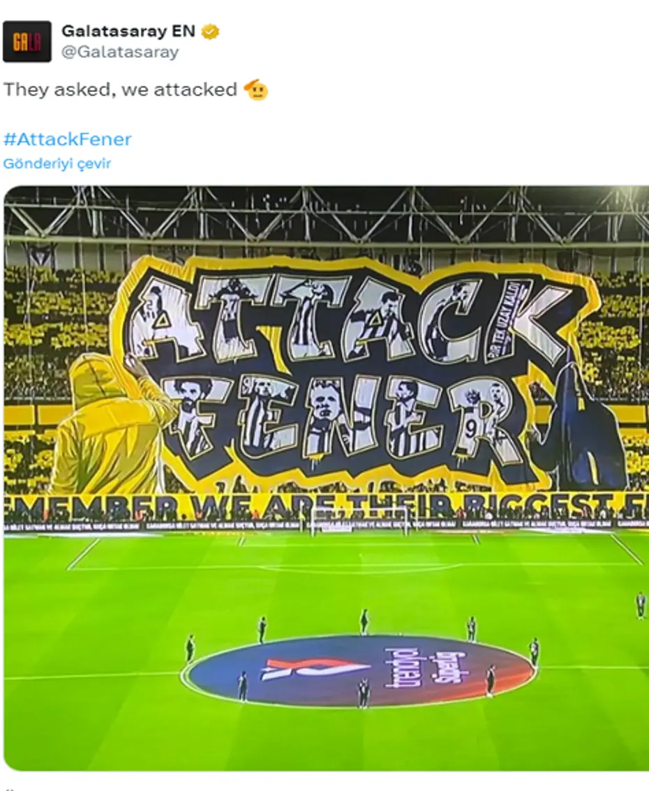 Galatasaray'ın derbi paylaşımları: Mourinho'ya 'Crying one' göndermesi - 3 Galatasaray'ın derbi paylaşımları: Mourinho'ya 'Crying one' göndermesi - 3