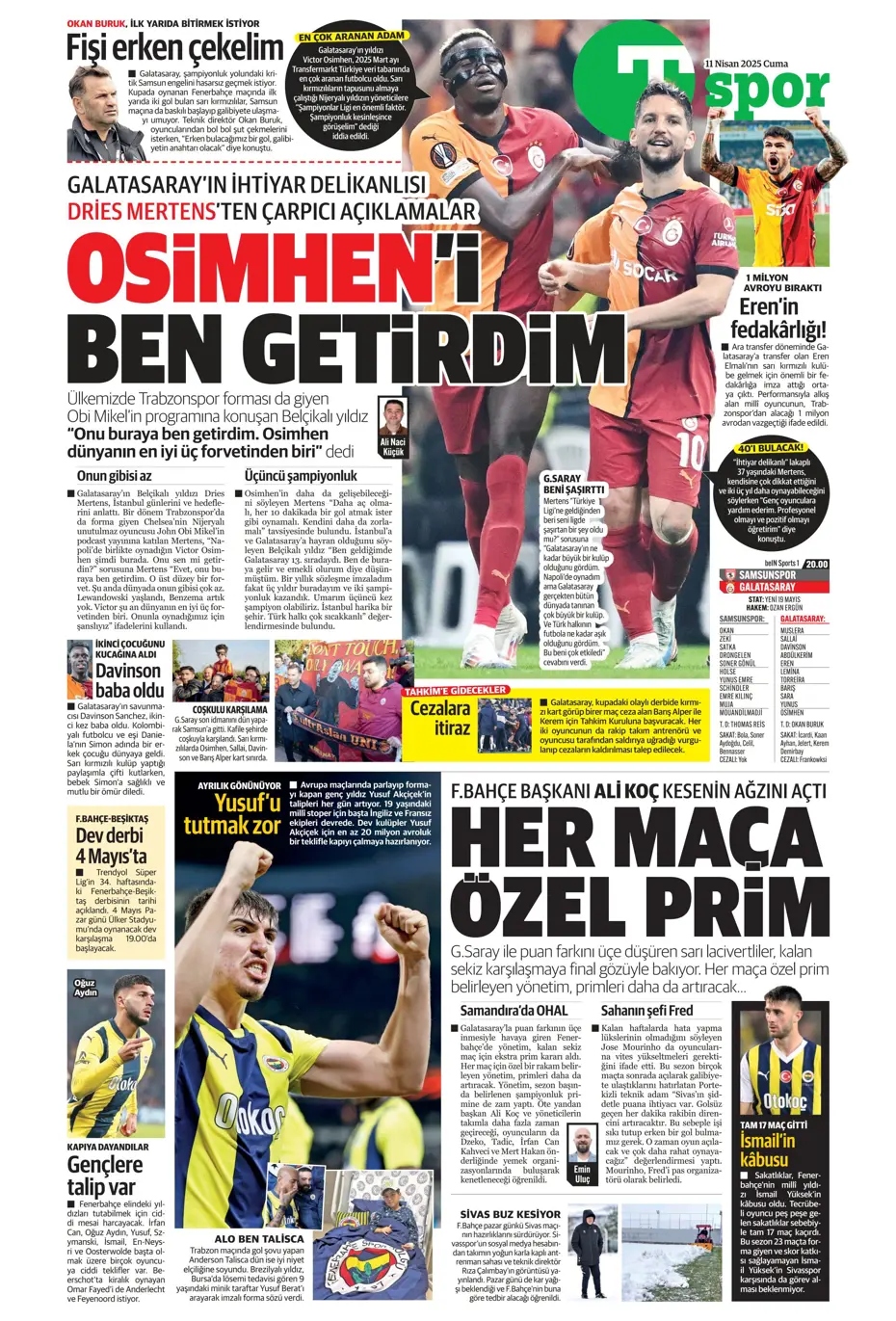 "Real Madrid'den Mourinho hamlesi" | Sporun manşetleri - 33