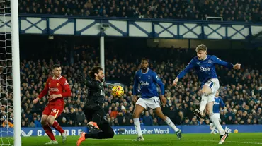 90+8 sürprizi: Goodison Park'taki son derbi berabere sona erdi
