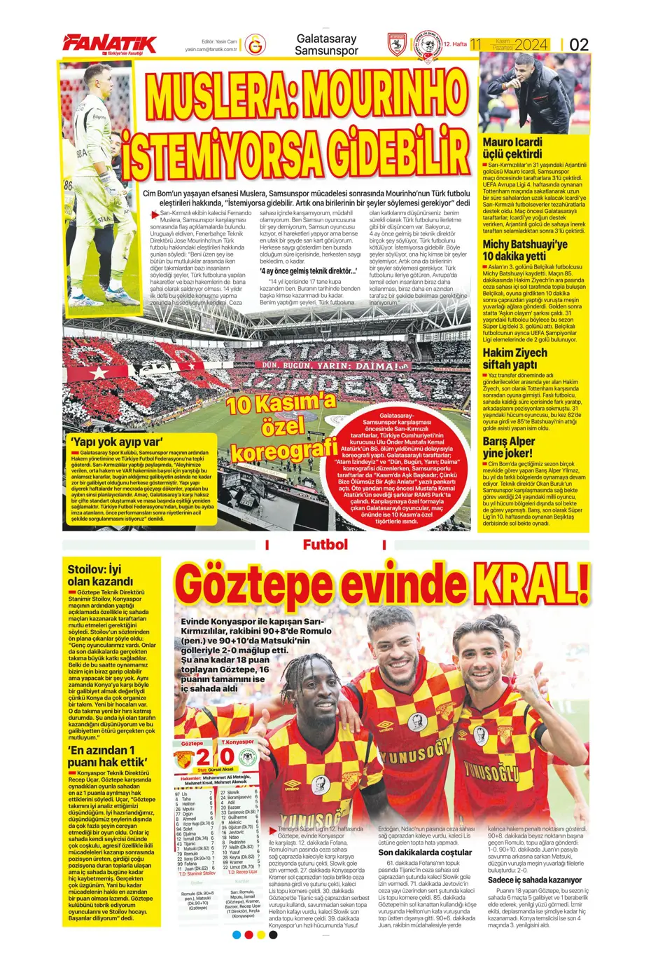 "Fenerbahçe'den Talisca ve Dybala bombası" | Sporun manşetleri - 3 "Fenerbahçe'den Talisca ve Dybala bombası" | Sporun manşetleri - 3