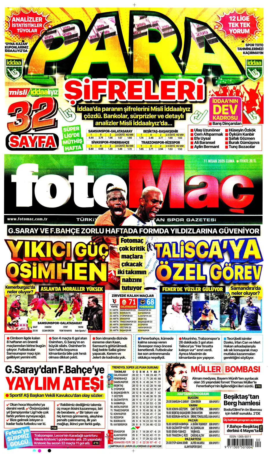 "Real Madrid'den Mourinho hamlesi" | Sporun manşetleri - 9