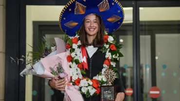 Şampiyon milli tenisçi Zeynep Sönmez yurda döndü