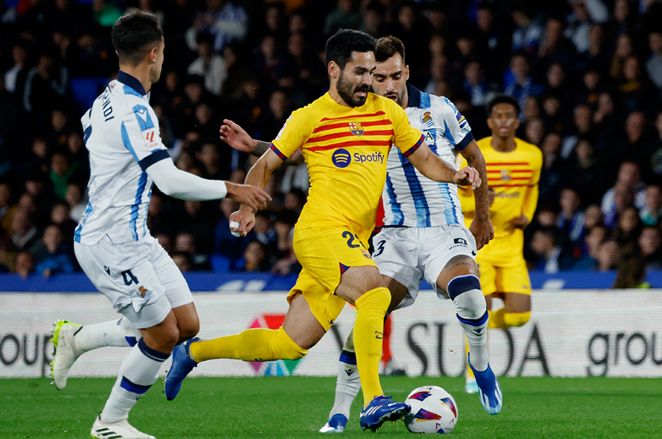 Barcelona, Real Sociedad'ı tek golle geçti