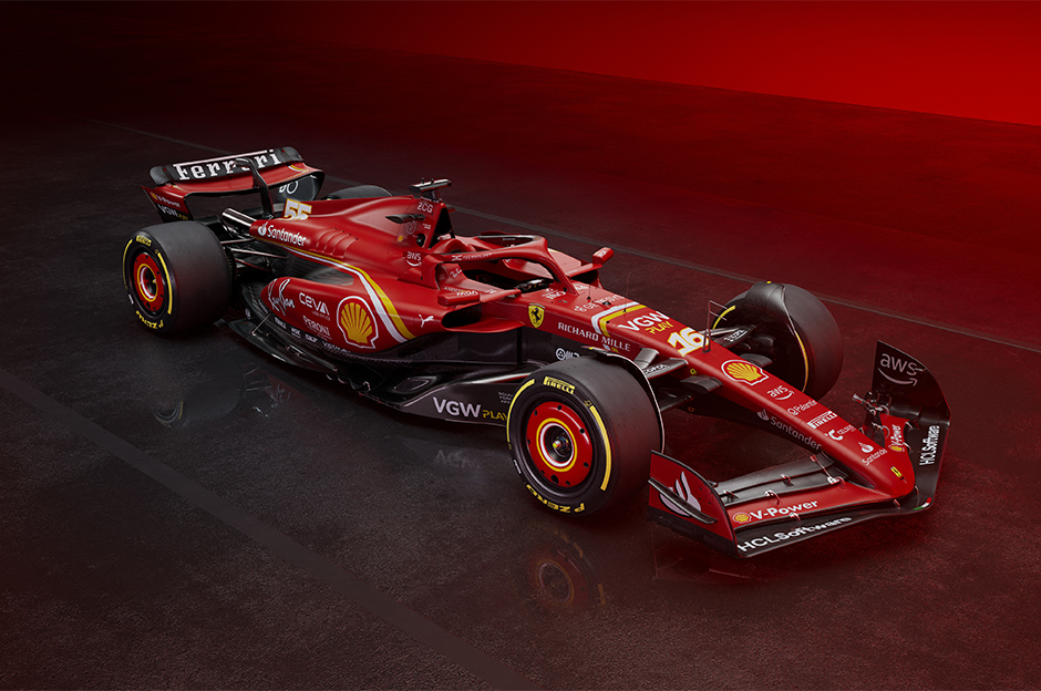 Ferrari 2024 aracını tanıttı