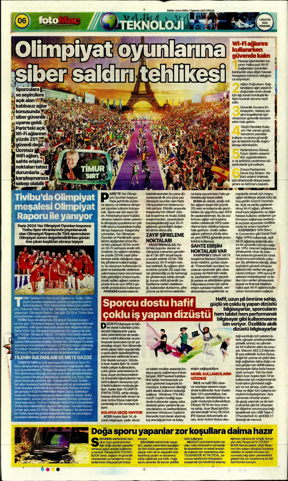"McTominay Aslan oluyor" | Sporun manşetleri (1 Ağustos 2024) - 13 "McTominay Aslan oluyor" | Sporun manşetleri (1 Ağustos 2024) - 13