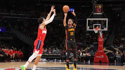 Trae Young'ın 40 sayısı galibiyeti getirdi