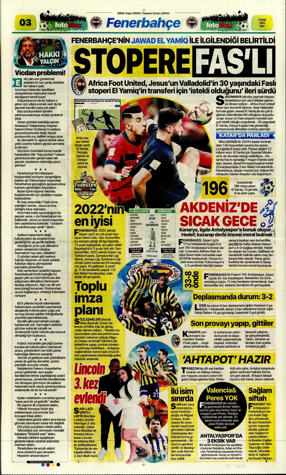 Sporun manşetleri (3 Ocak 2023) - 8