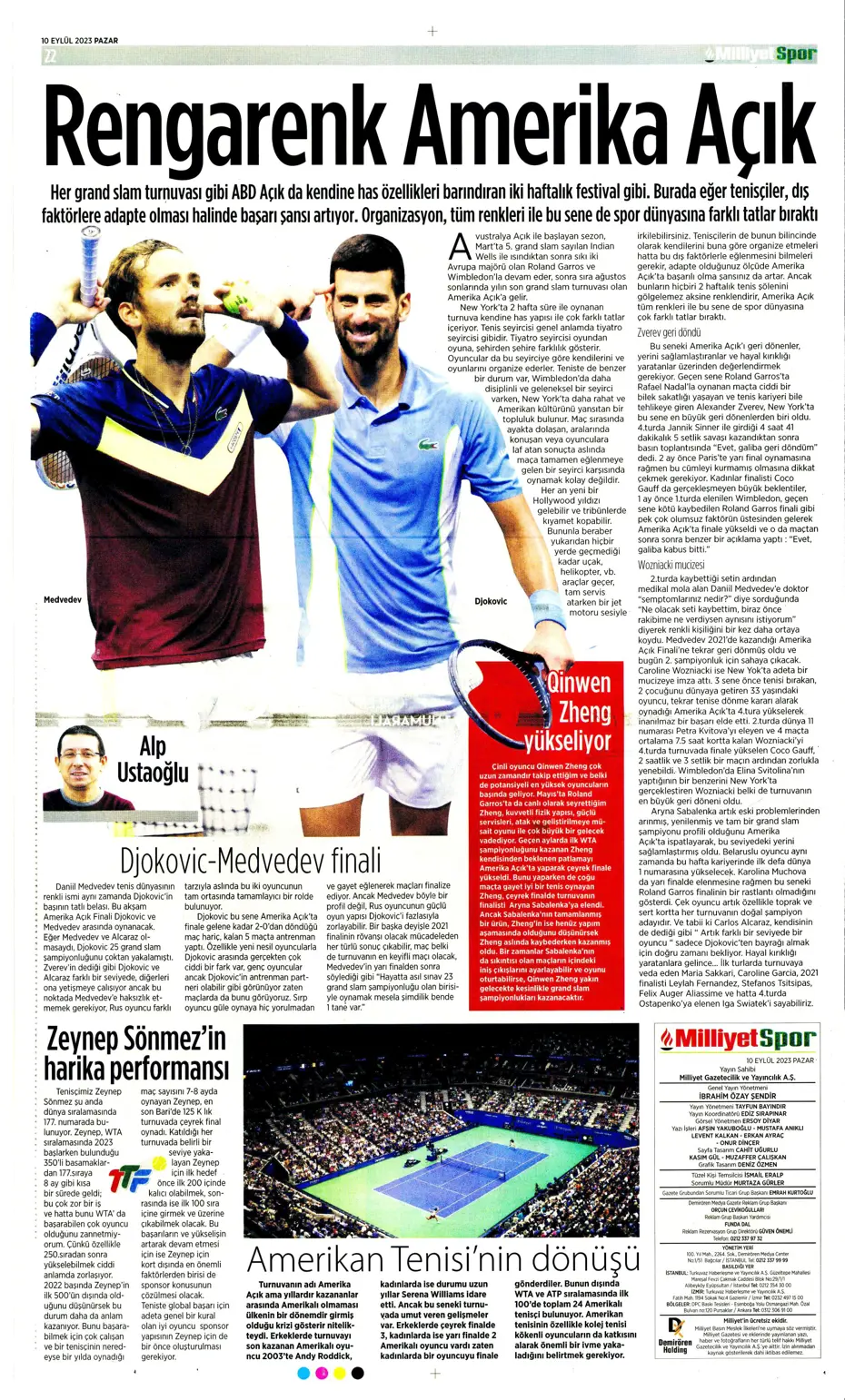 "Kuntz gidiyor, Avcı geliyor" | Sporun manşetleri (10 Eylül 2023) - 23