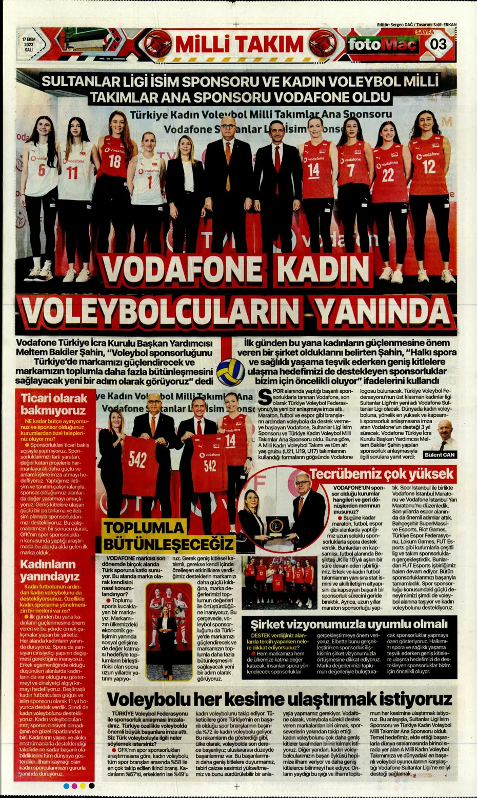 "Türk duvarı Abdülkerim Bardakcı" | Sporun manşetleri (17 Ekim 2023) - 15 "Türk duvarı Abdülkerim Bardakcı" | Sporun manşetleri (17 Ekim 2023) - 15