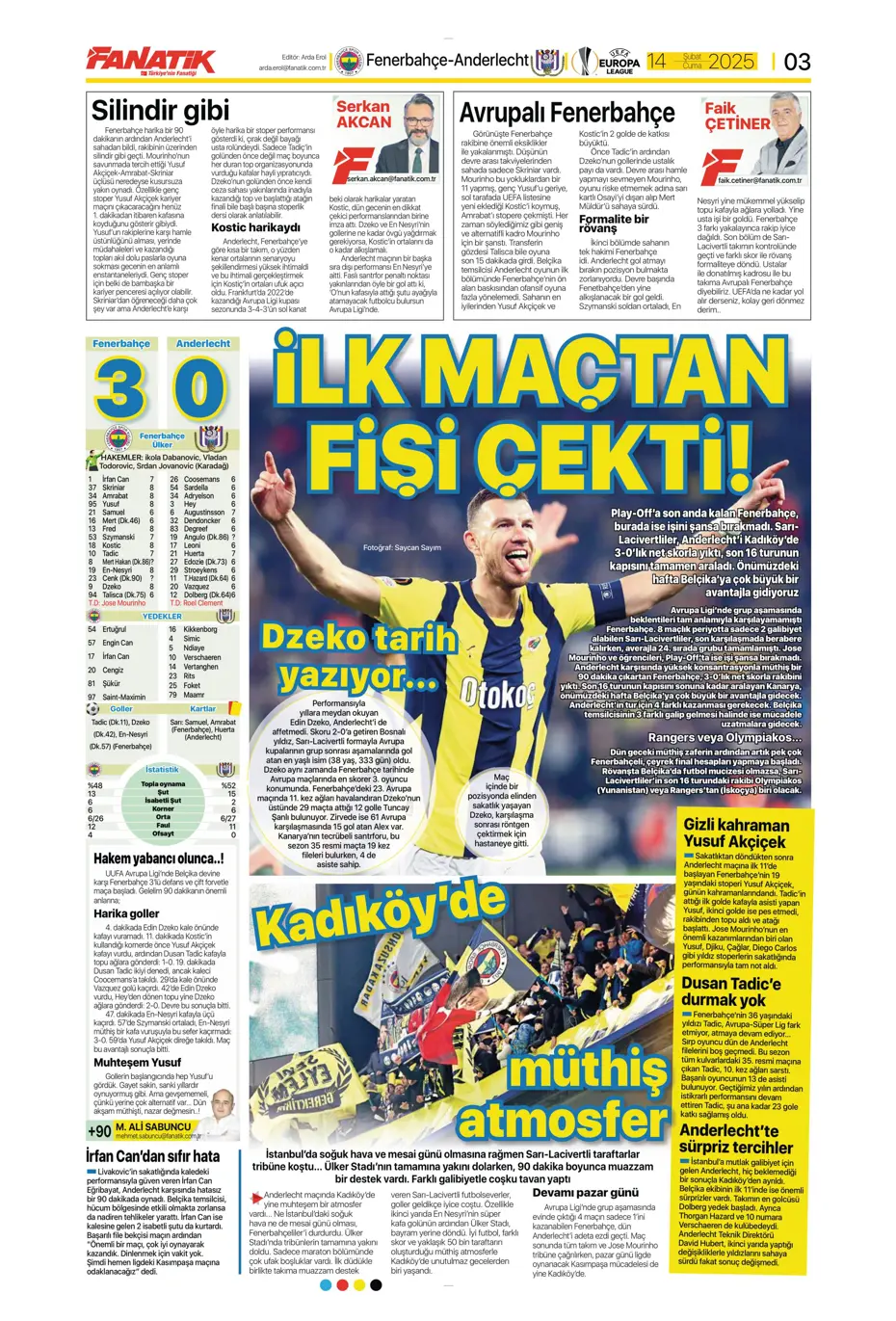 "Galatasaray'ın Avrupa AZabı" | Sporun manşetleri - 4 "Galatasaray'ın Avrupa AZabı" | Sporun manşetleri - 4