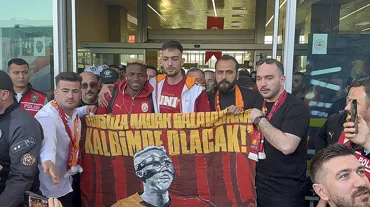 Galatasaray kafilesine Konya'da coşkulu karşılama