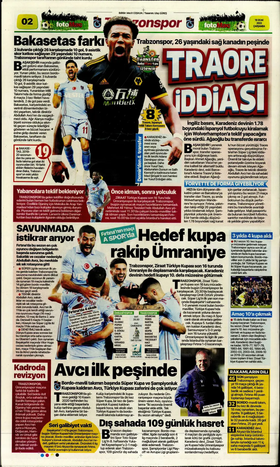 Sporun Manşetleri (18 Ocak 2023) - 12