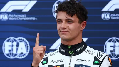 Monaco GP'de pole pozisyonu Lando Norris'in Monaco GP'de pole pozisyonu Lando Norris'in
