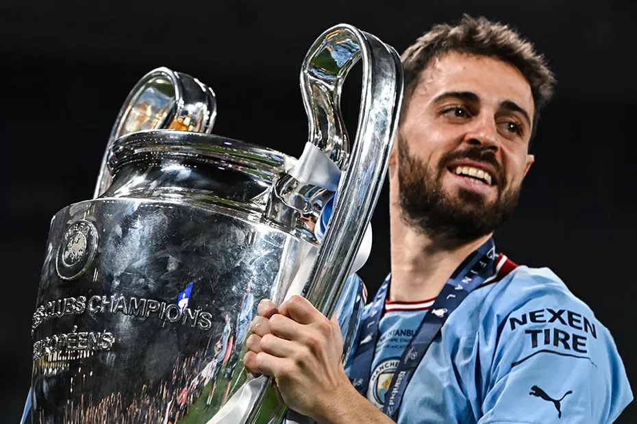 Galatasaray'dan Şampiyonlar Ligi kadrosuna ilk transfer: Bernardo Silva - 5