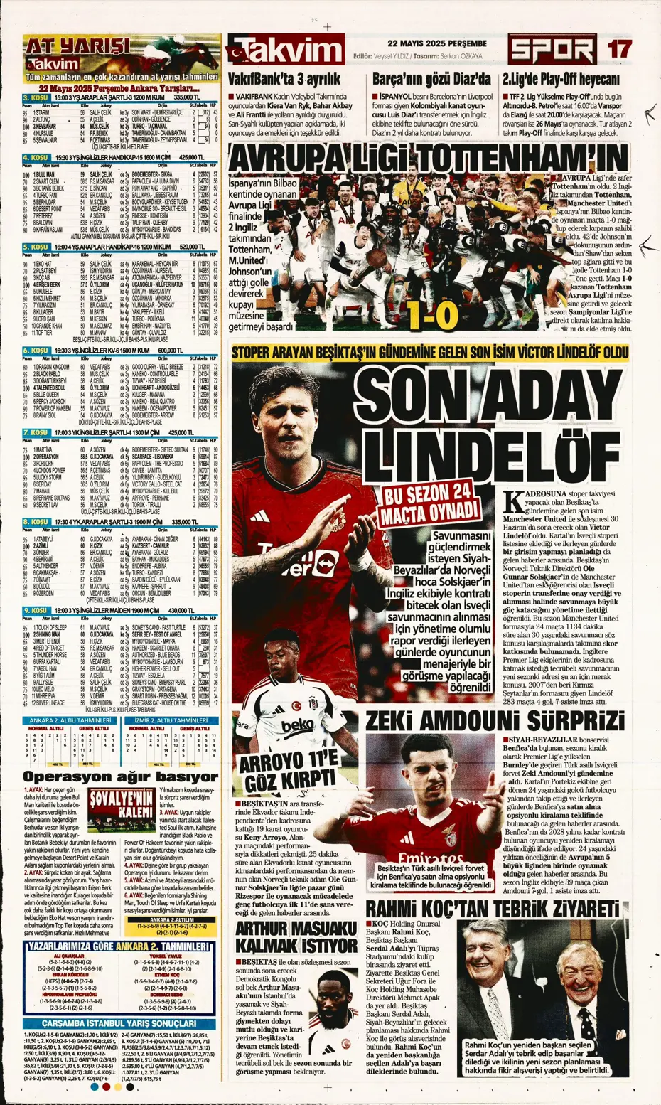 "Aslan Cherki'ye gidiyor" | Sporun manşetleri - 26