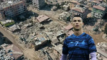Cristiano Ronaldo depremzedeler için kayıtsız kalmadı